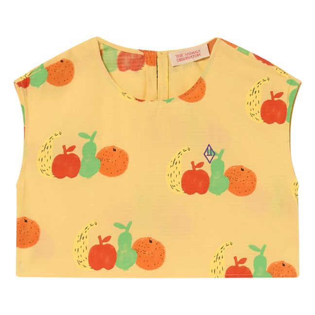 Crop Top Fruits baboon | Apricot