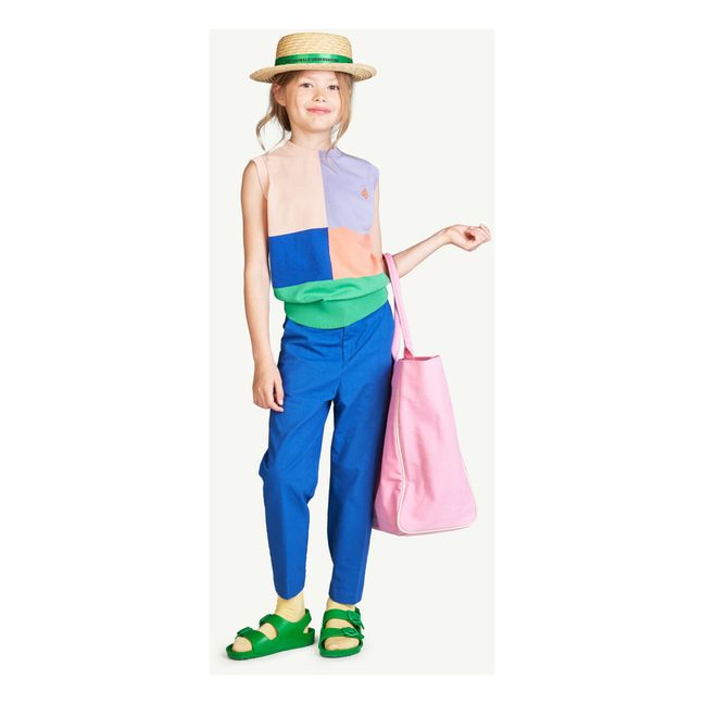 Parrot Colourblock Jumper  | Verde