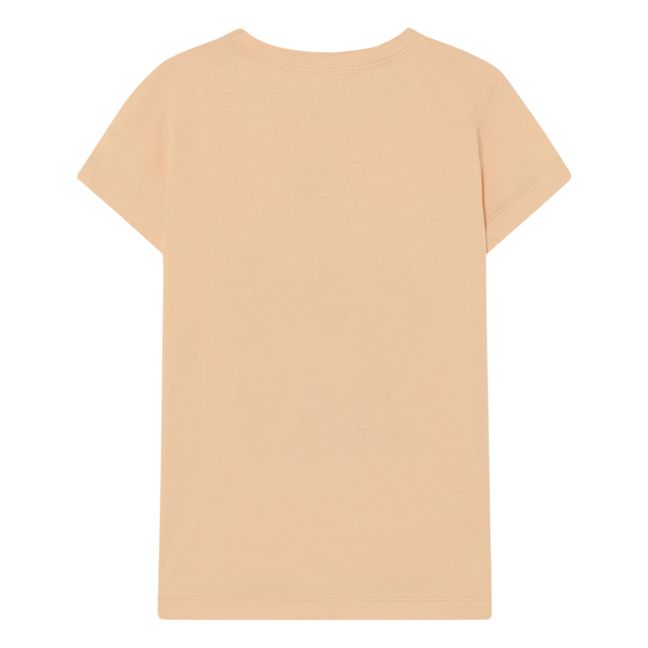 Good Day Hippo T-Shirt | Peach