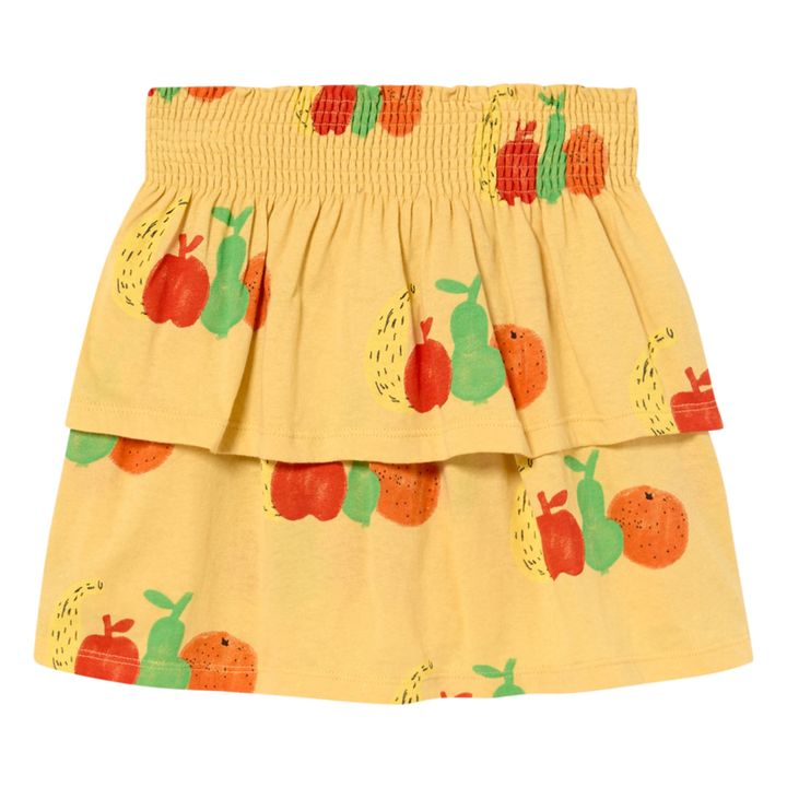 Kiwi Fruits Jersey Skirt | Amarillo- Imagen del producto n°3