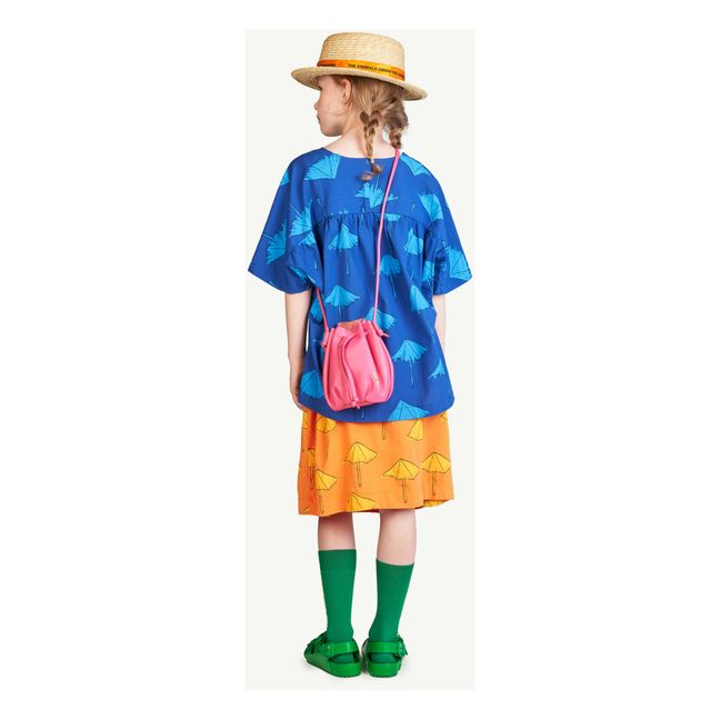 Kitten Parasol Jersey Skirt | Orange