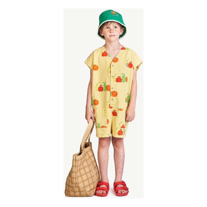 Fruits Ape Playsuit | Yellow- Product image n°1
