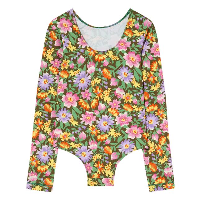 Maillot de Bain une Pièce Fleurs Clownfish | Rose