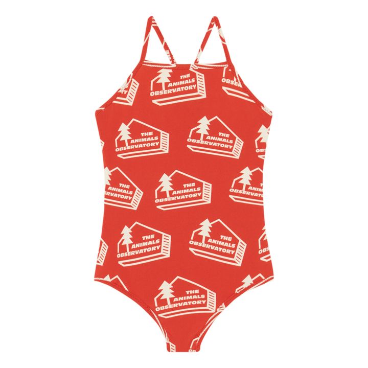 Trout One-Piece Swimsuit | Rojo- Imagen del producto n°0