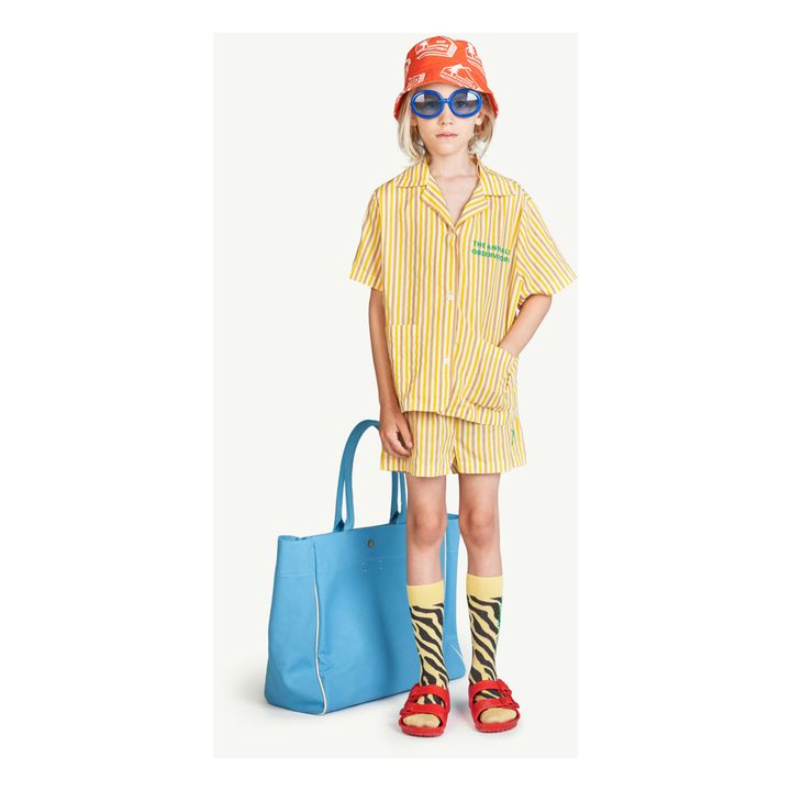 Magpie Striped Pyjamas | Yellow- Product image n°1