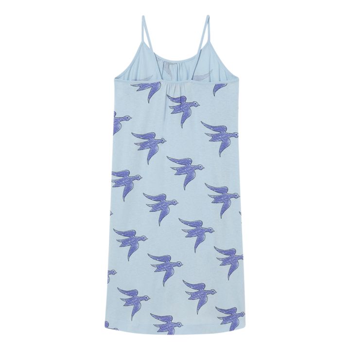 Gazel Birds Dress | Azul Cielo- Imagen del producto n°3