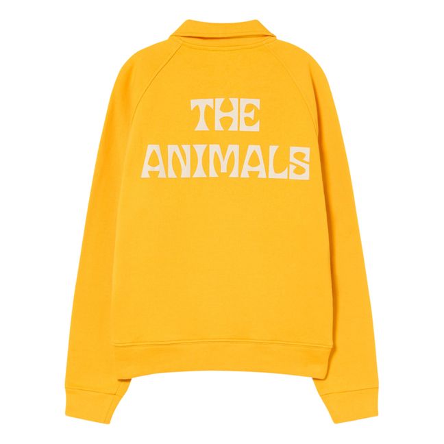 Seahorse Button-Up Jumper | Amarillo