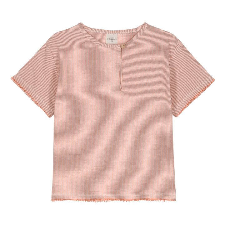 Camiseta de manga corta de algodón Orso | Naranja- Imagen del producto n°0