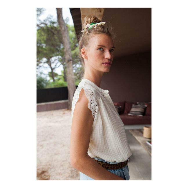 Olga Cotton Gauze Top - Women’s Collection  | Crema