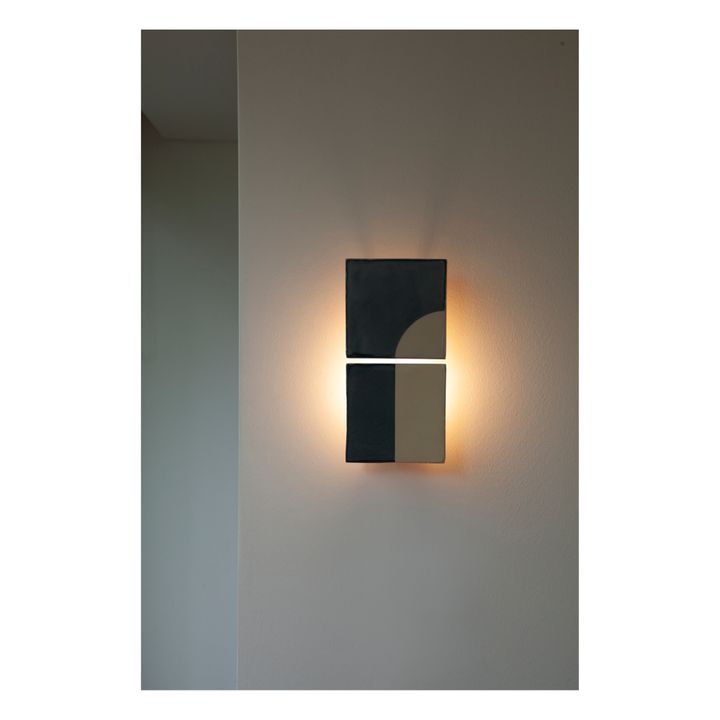 Wall Lamp Tiles - Set of 2 | Blue- Product image n°3