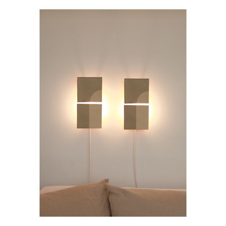 Wall Lamp Tiles - Set of 2 | Green- Product image n°4