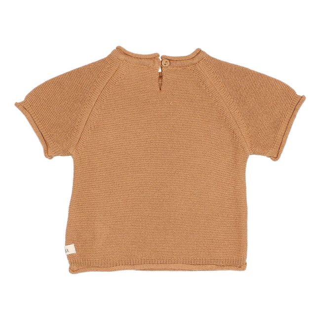 Pull Coton Bio Maille | Caramel