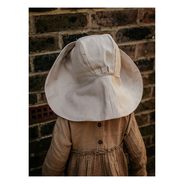 Chapeau en Lin Bio | Beige