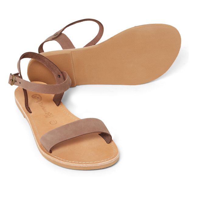 Sandales Andréa | Marron