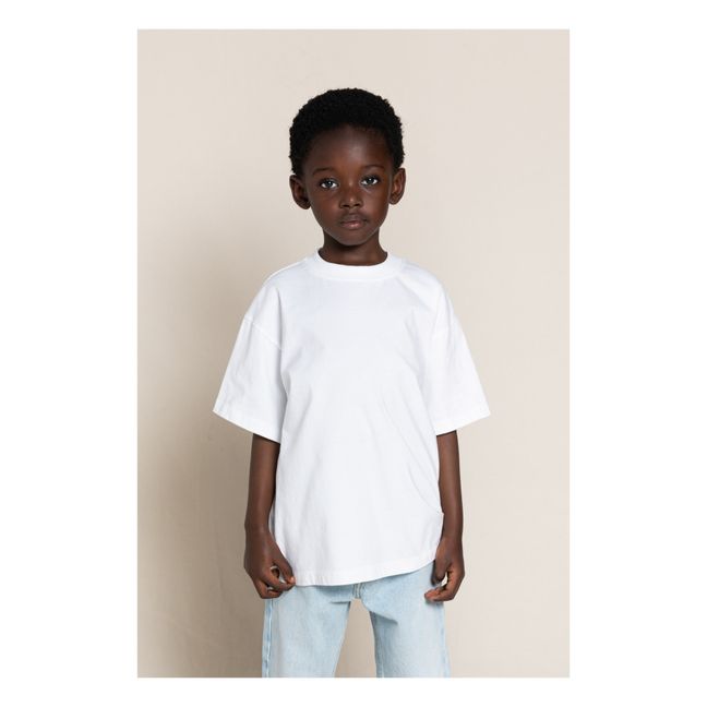 Camiseta Oversized algodón orgánico | Blanco
