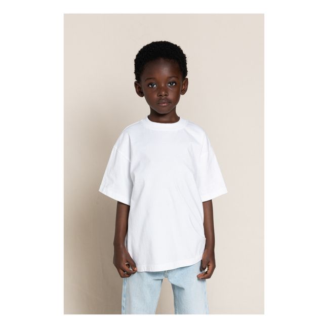 T-shirt Oversized in cotone bio | Bianco