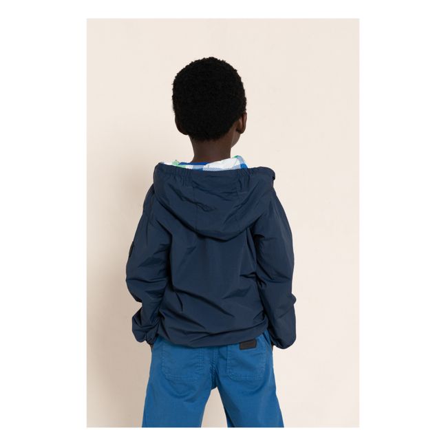 Buckley Reversible Jacket | Navy blue