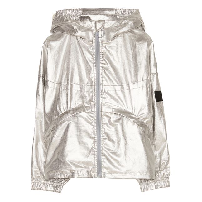 Matcha Shiny Jacket | Silver
