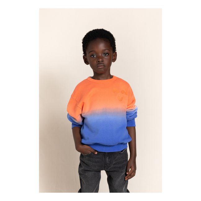 Wave Tie-Dye Sweatshirt | Arancione