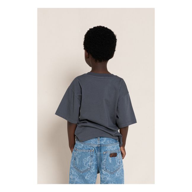 King Tea Time T-shirt | Schwarz