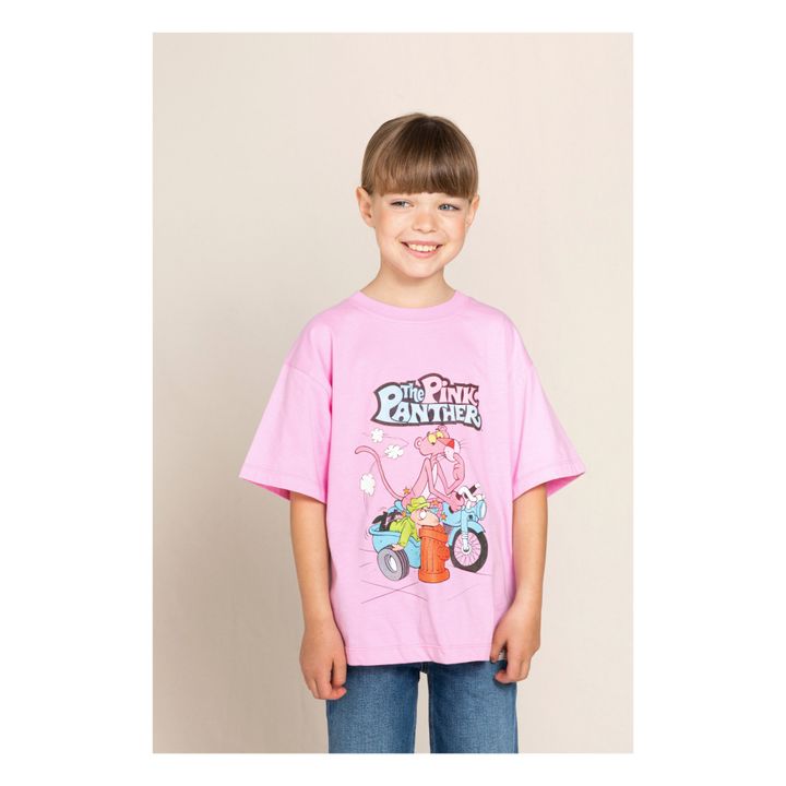 King Motorbike T-shirt | Pink- Product image n°1