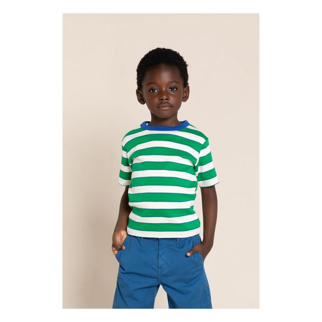T-shirt Rayé Sailor | Green