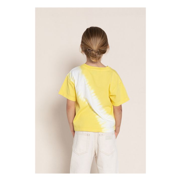 Queen Dip Bleach T-shirt | Yellow- Product image n°2