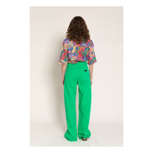 Carolyn Loose Jeans | Verde