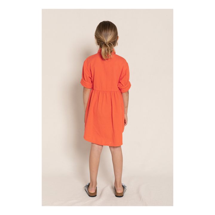 Robe Chemise Sonya | Orange- Image produit n°2