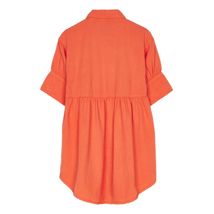 Robe Chemise Sonya | Orange- Image produit n°3