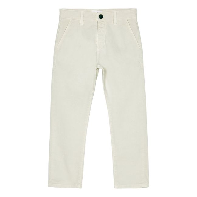 Pantalon Chino Porty | Ecru