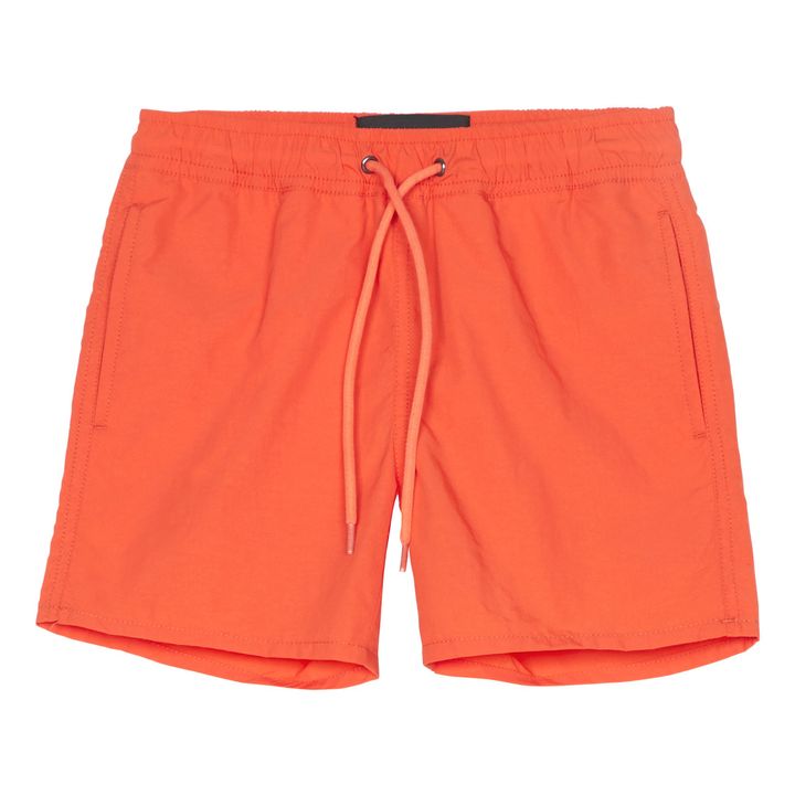 Finger in the nose - Poolboy Swim Trunks - Orange | Smallable