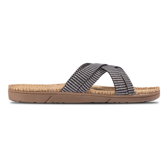 Sandales #1 | Noir/Blanc
