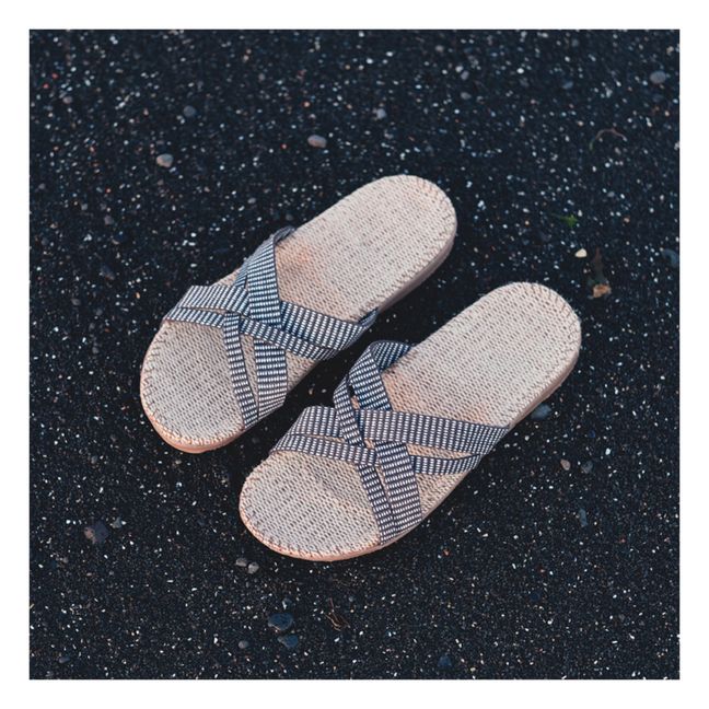 Sandales #1 | Noir/Blanc