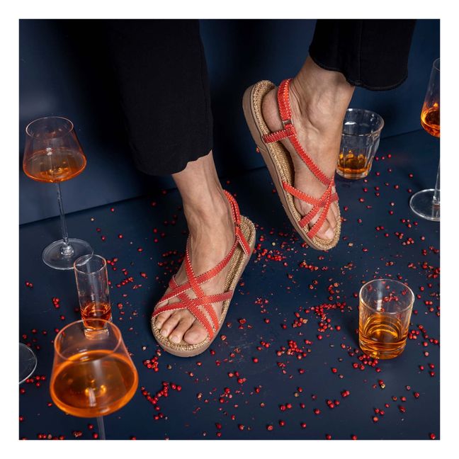#2 Sandals | Red