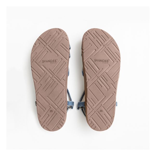Sandalias con velcro | Azul