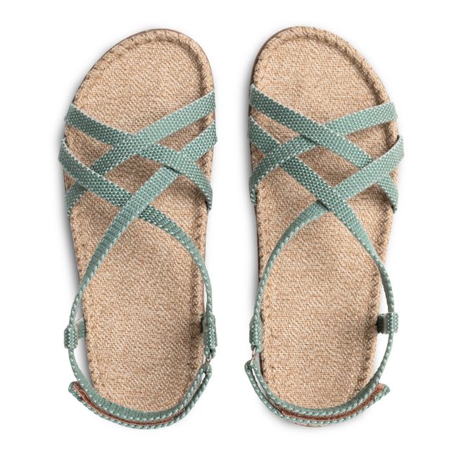 Velcro Sandals | Green