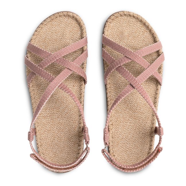 Velcro Sandals | Pink