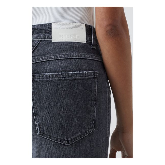Pedal Pusher Jeans | Dark grey 