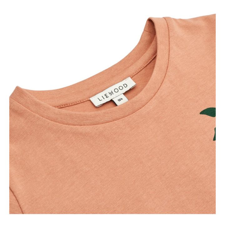 Apia Organic Cotton Short Sleeve T-Shirt | Rosa- Produktbild Nr. 1