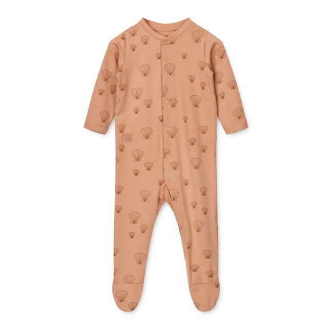 Boye Organic Cotton Pyjamas with feet | Pink