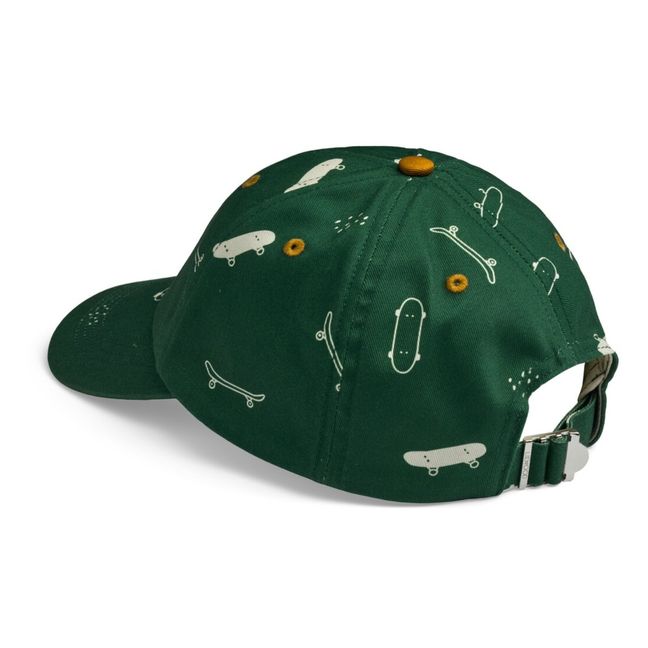 Danny Organic Cotton Baseball Hat | Verde scuro