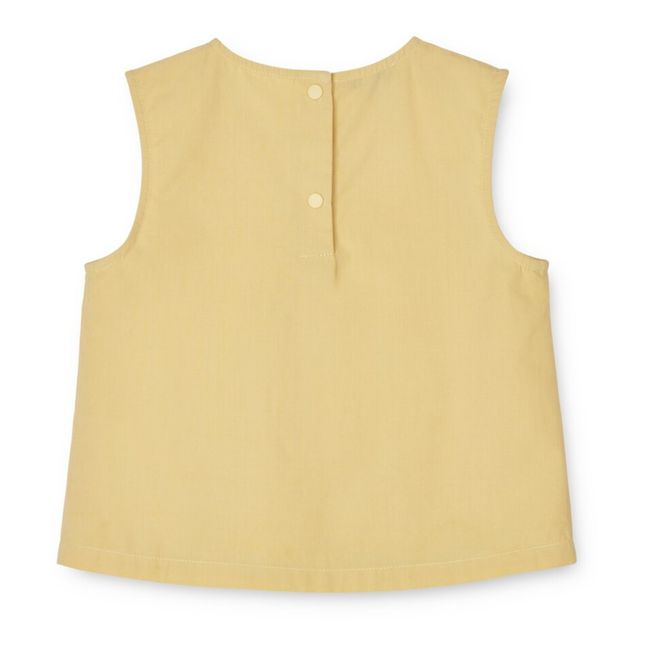 Top sans manches Coton Bio Delphia | Gelb