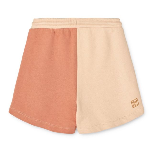Short Molleton Coton Bio Gram  | Pale pink