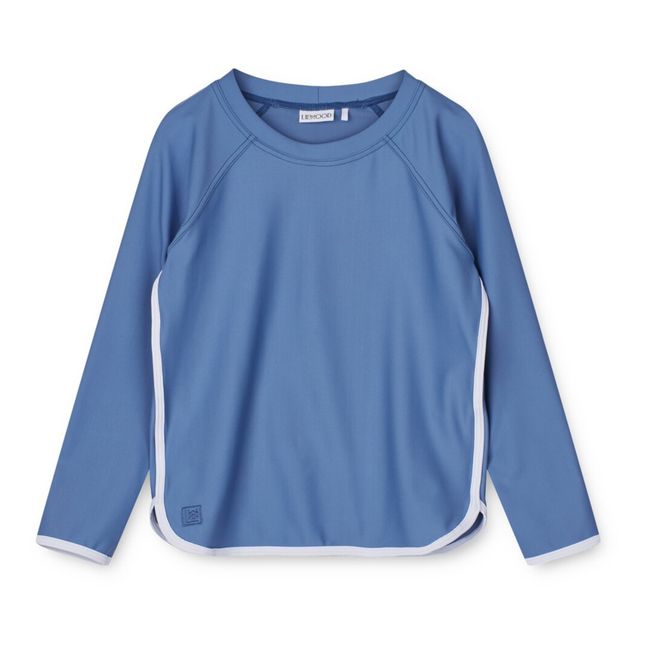 Manta Anti UV Recycled Material T-Shirt | Blau