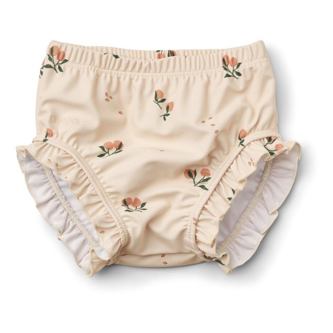 Mila Recycled Material Bikini Bottoms | Peach