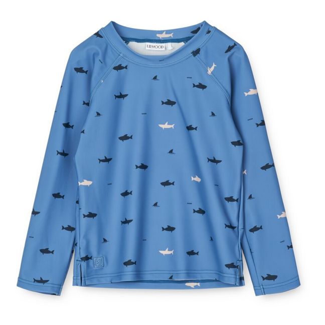 Camiseta anti UV de material reciclado Noah | Azul