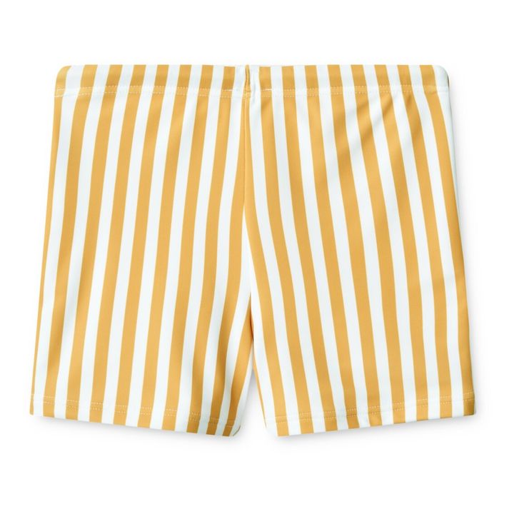 Otto Recycled Material Swim Trunks | Mustard- Product image n°1