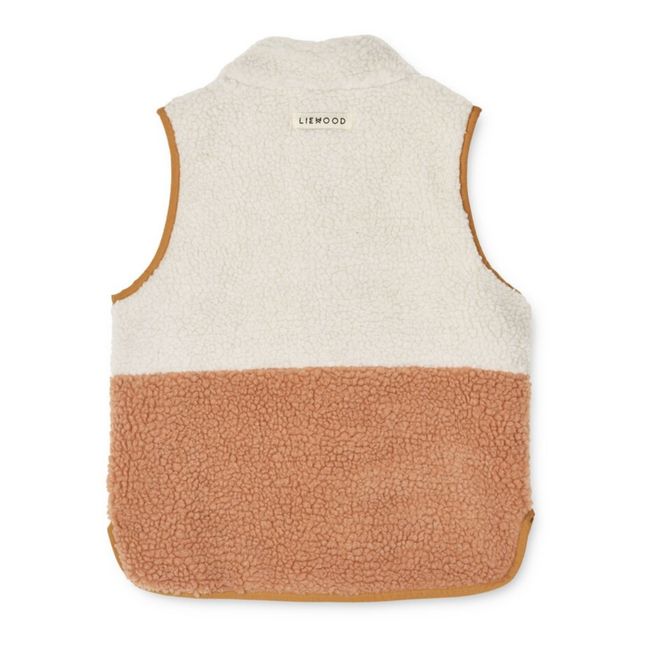 Vada Recycled Material Sleeveless Jacket | Rosa Viejo
