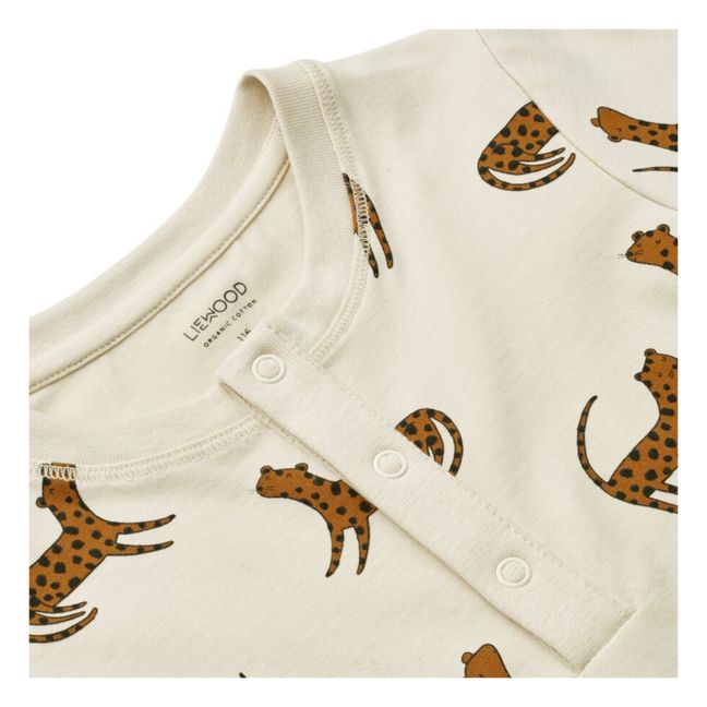 Wihelm Organic Cotton Pajamas Set | Beige